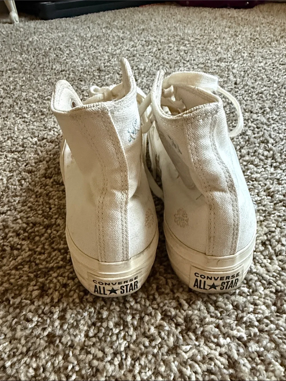 Converse All Stars cream high